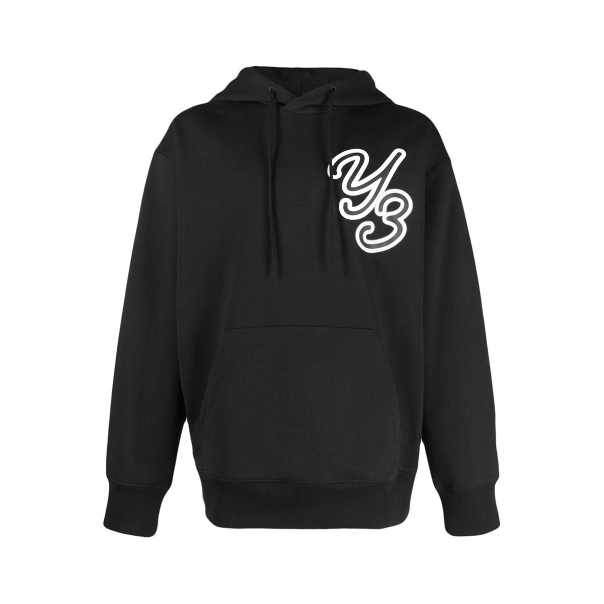 Y3 Sweatshirt W/Cap Graphic Logo
