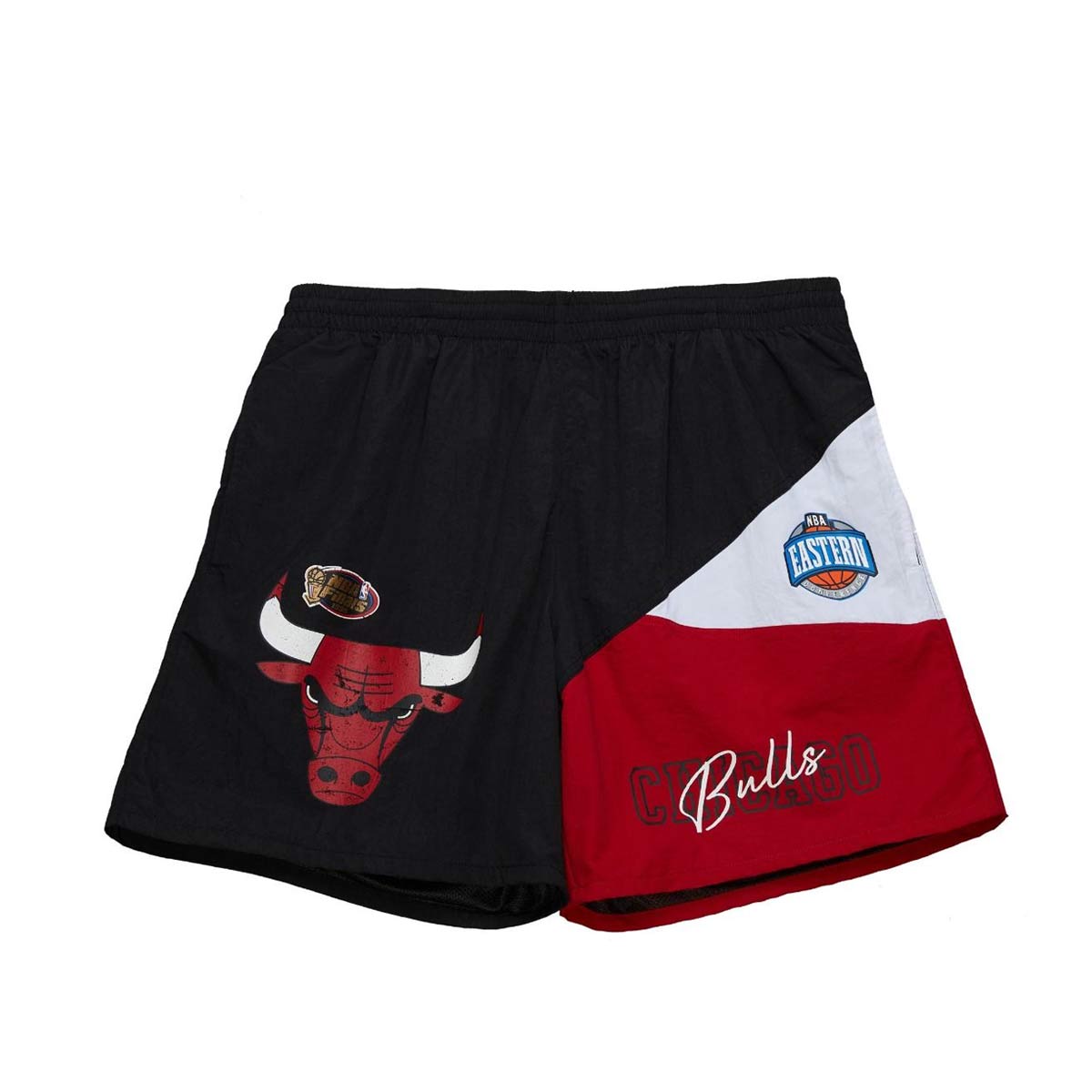 Nba Woven Shorts Vintage Logo Bulls