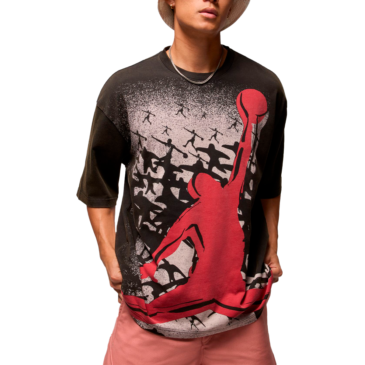 T-Shirt M J Nc Reissue Ovsz